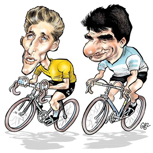 Anquetil le vainqueur, Poulidor le héros
