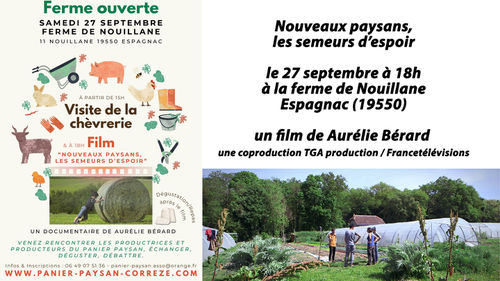 LES NOUVEAUX PAYSANS, LES SEMEURS D'ESPOIR