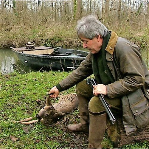 La chasse au chevreuil en barque